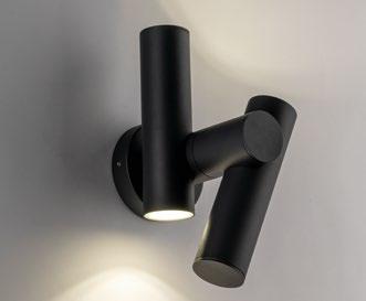 Applique per esterno in alluminio antracite IP44 led integrato 4000°k 7.5W 620 lm direzionali REVERSE Applique per esterno in alluminio antracite IP44 led integrato 4000°k 7.5W 620 lm direzionali REVERSE